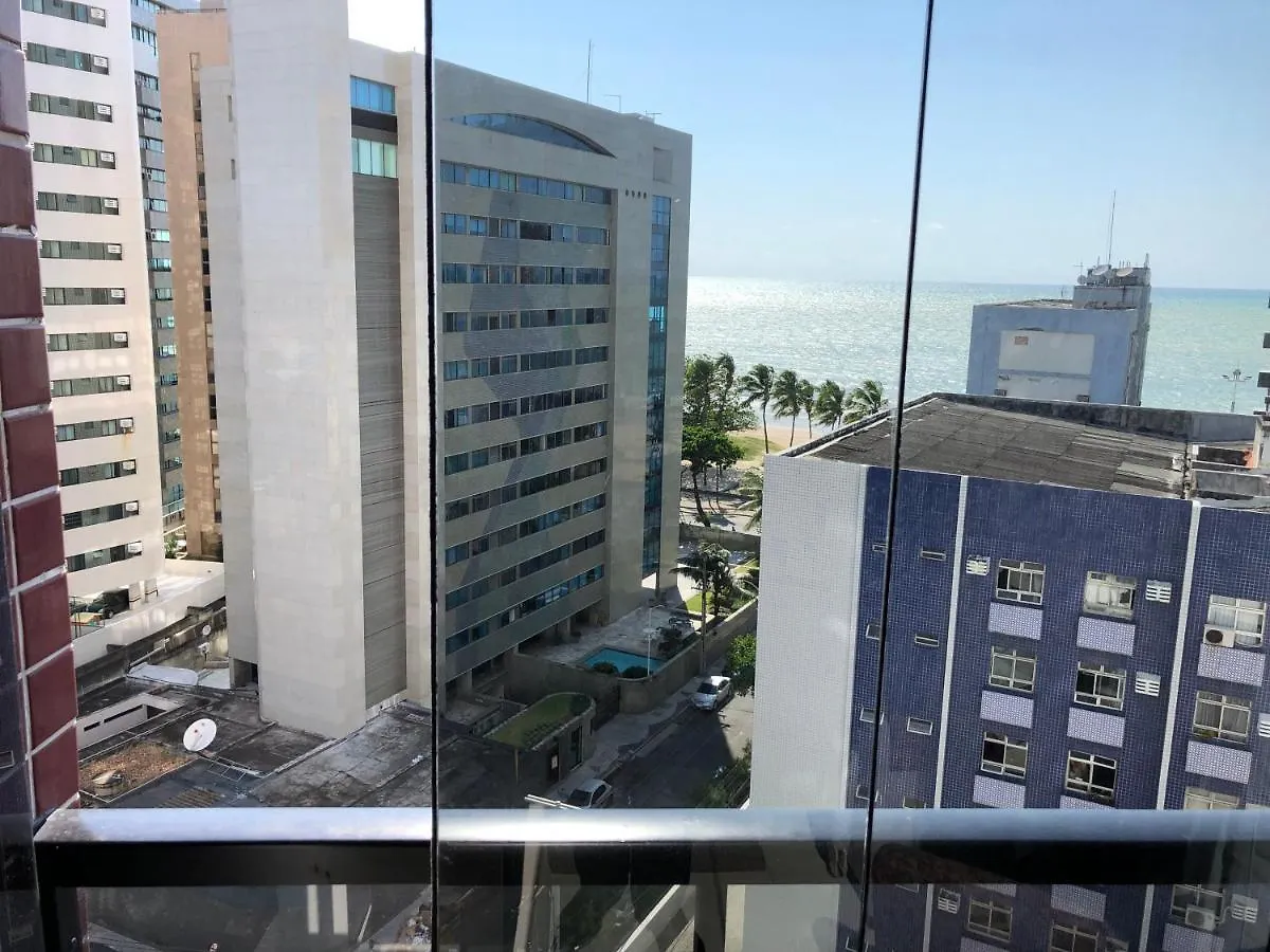 Melhor Estudio De Luxo Boa Viagem, 50M Da Praia 헤시피 0*,  브라질
